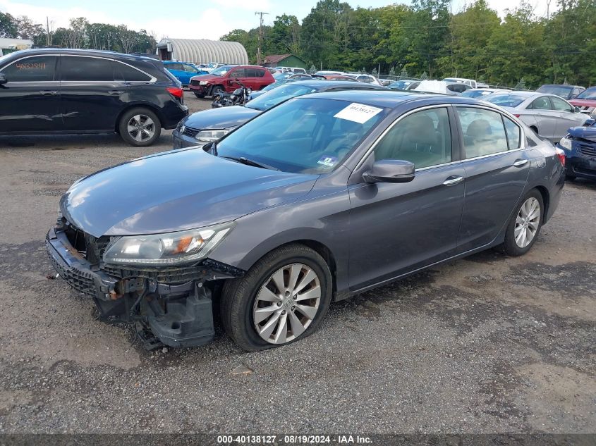 2015 Honda Accord Ex-L VIN: 1HGCR2F85FA123843 Lot: 40138127