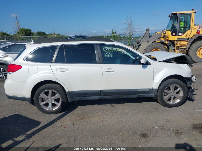 2014 Subaru Outback 2.5I Limited VIN: 4S4BRCLC8E3314275 Lot: 40138128