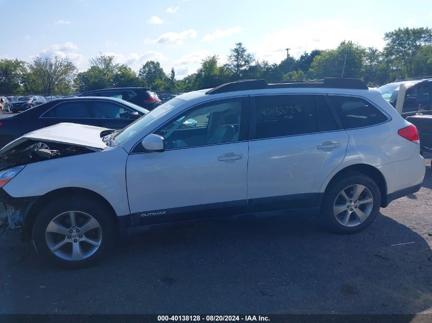 2014 Subaru Outback 2.5I Limited VIN: 4S4BRCLC8E3314275 Lot: 40138128