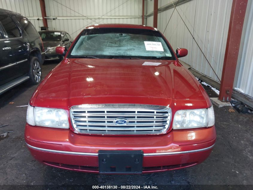 1999 Ford Crown Victoria Lx VIN: 2FAFP74W1XX211741 Lot: 40138130