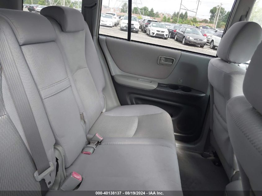 2005 Toyota Highlander VIN: JTEGD21A850117916 Lot: 40138137