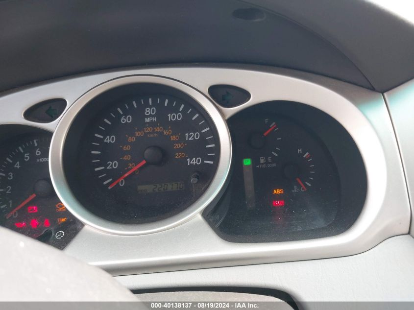 2005 Toyota Highlander VIN: JTEGD21A850117916 Lot: 40138137