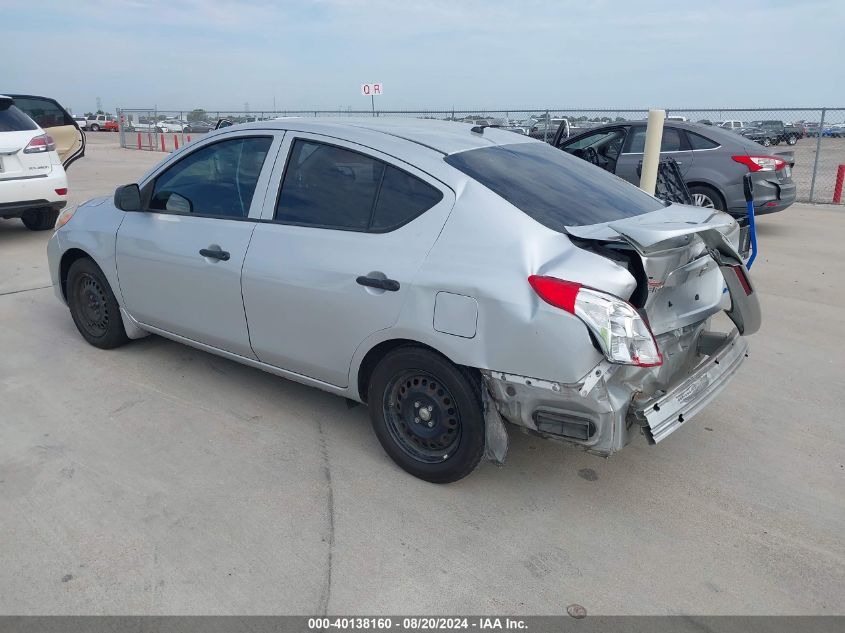 2014 Nissan Versa S Plus VIN: 3N1CN7AP3EL821092 Lot: 40138160