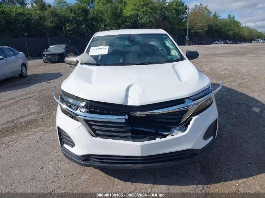 2022 Chevrolet Equinox Ls VIN: 2GNAXHEV2N6120200 Lot: 40138165