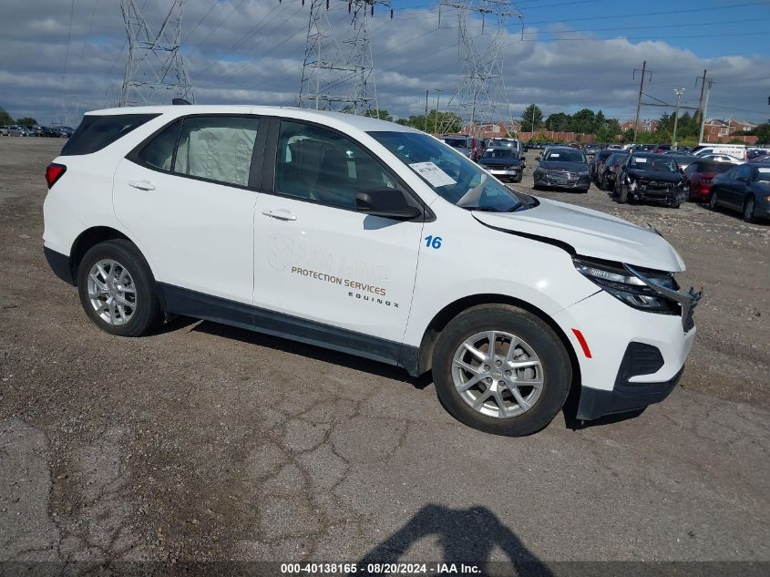 2022 Chevrolet Equinox Ls VIN: 2GNAXHEV2N6120200 Lot: 40138165