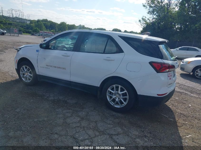 2022 Chevrolet Equinox Ls VIN: 2GNAXHEV2N6120200 Lot: 40138165