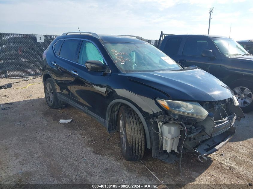 2016 Nissan Rogue S/Sl/Sv VIN: 5N1AT2MT0GC732175 Lot: 40138185