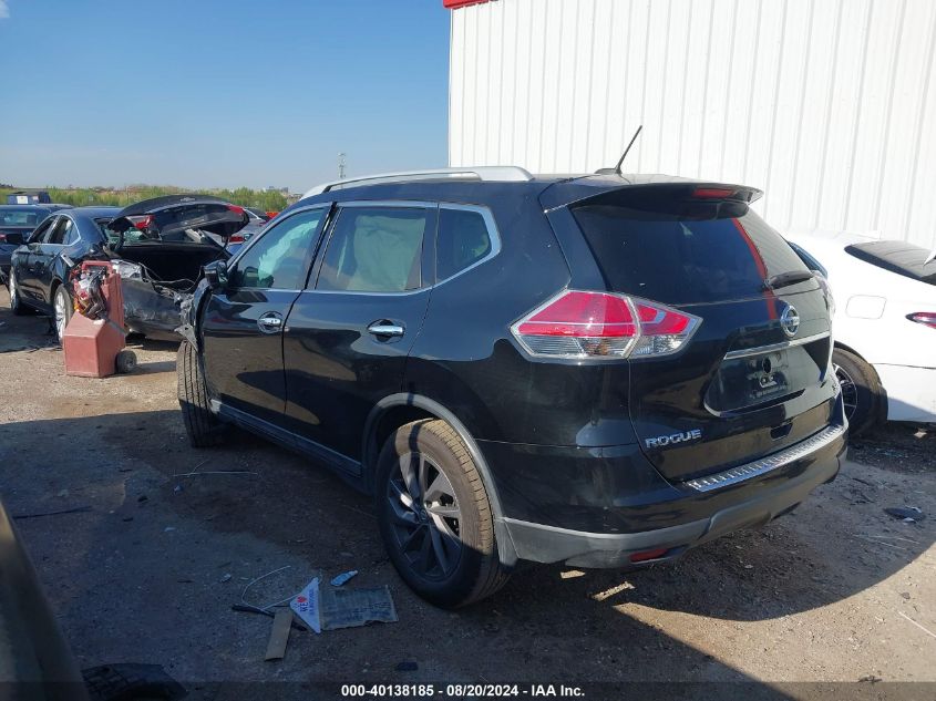 2016 Nissan Rogue S/Sl/Sv VIN: 5N1AT2MT0GC732175 Lot: 40138185