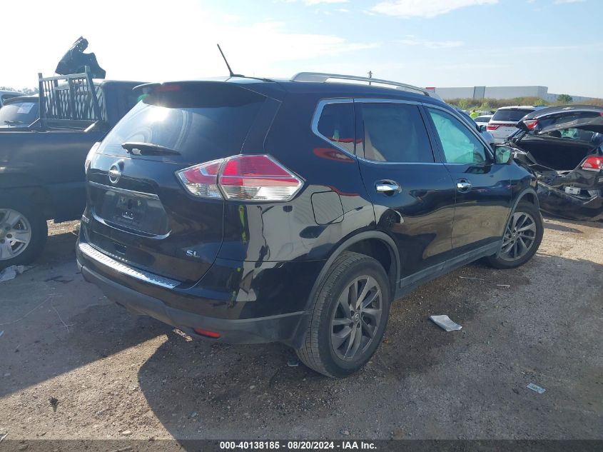 2016 Nissan Rogue S/Sl/Sv VIN: 5N1AT2MT0GC732175 Lot: 40138185