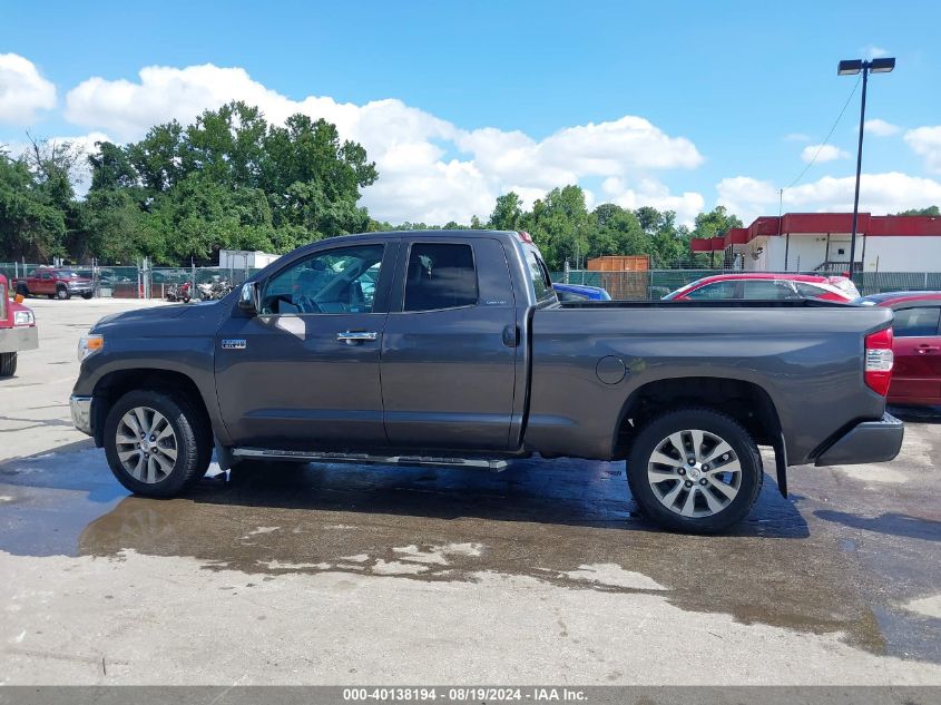 2016 Toyota Tundra Limited 5.7L V8 VIN: 5TFBW5F15GX550672 Lot: 40138194