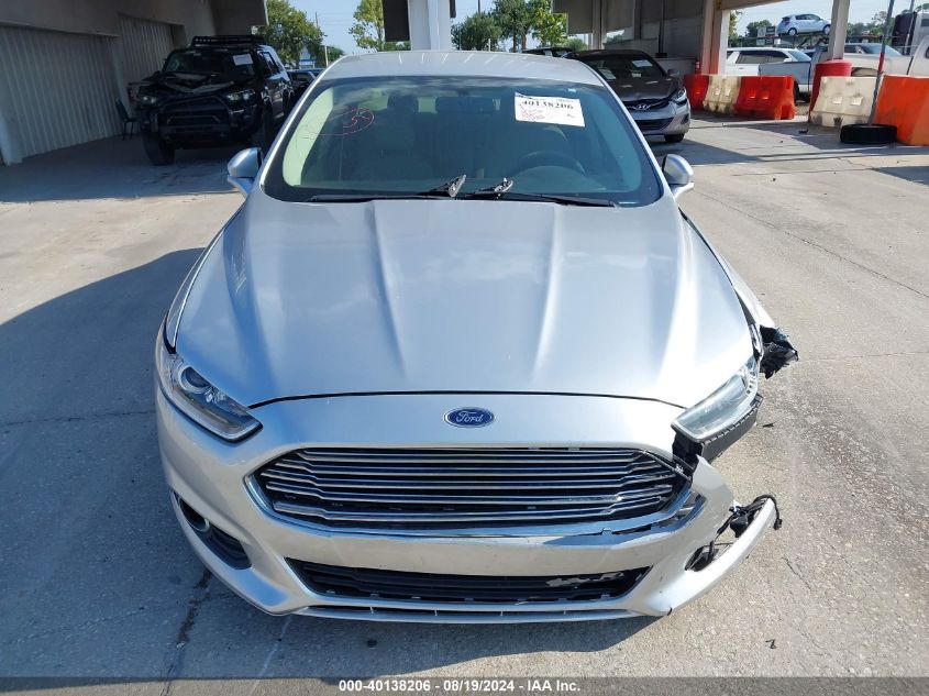 2013 Ford Fusion Se VIN: 3FA6P0H98DR212262 Lot: 40138206