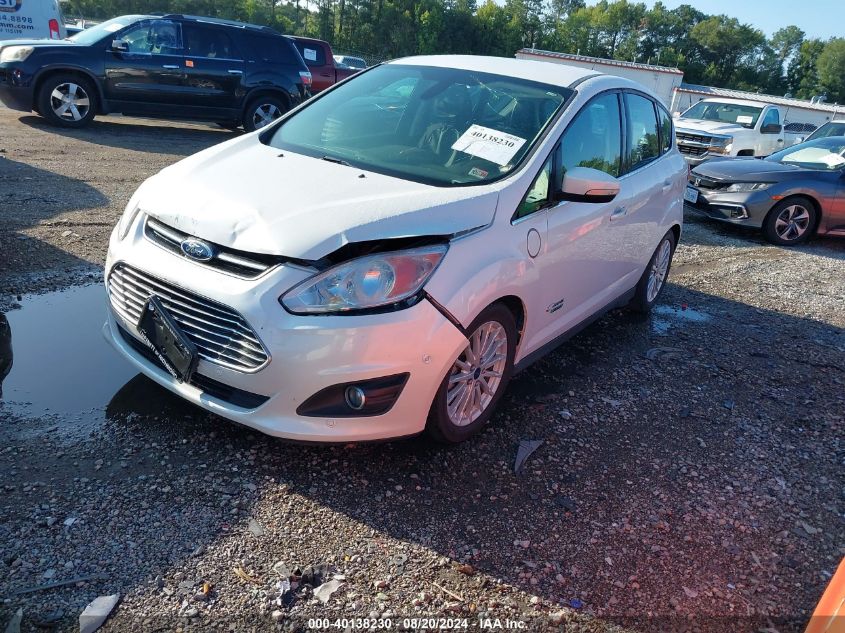 2015 Ford C-Max Energi Premium Sel VIN: 1FADP5CU2FL123840 Lot: 40138230