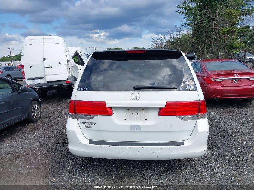 2009 Honda Odyssey Lx VIN: 5FNRL38299B057494 Lot: 40138271