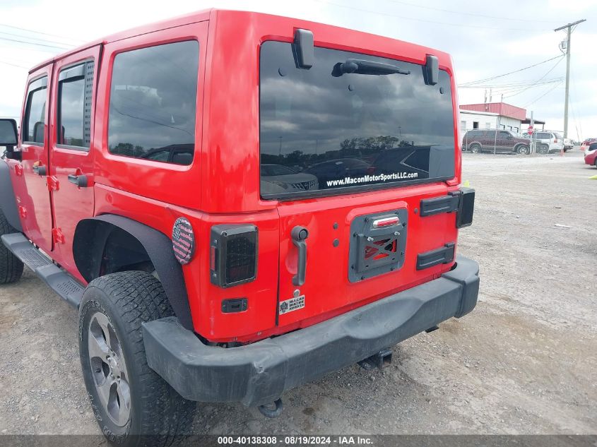 2015 Jeep Wrangler Unlimited Sahara VIN: 1C4BJWEG8FL535356 Lot: 40138308