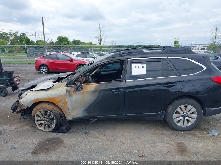 2018 Subaru Outback 2.5I Premium VIN: 4S4BSAFC8J3368593 Lot: 40138316