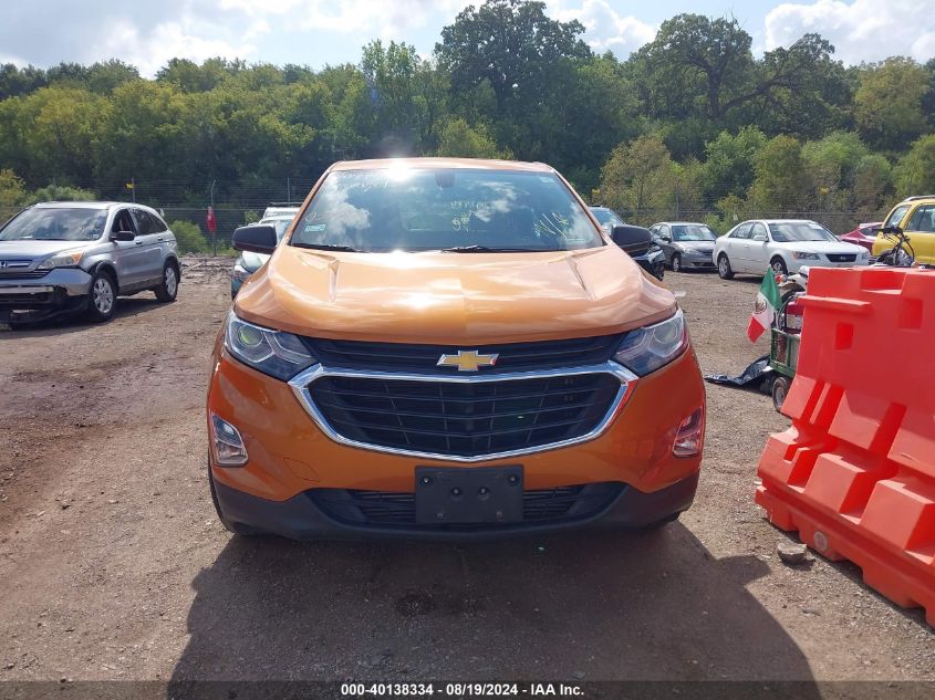 2018 Chevrolet Equinox Ls VIN: 2GNAXREVXJ6272564 Lot: 40138334