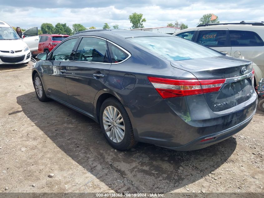 2013 Toyota Avalon Hybrid Xle Premium VIN: 4T1BD1EB2DU003909 Lot: 40138365