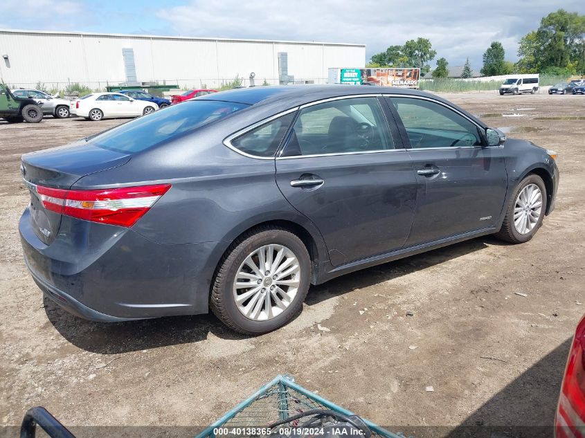 2013 Toyota Avalon Hybrid Xle Premium VIN: 4T1BD1EB2DU003909 Lot: 40138365