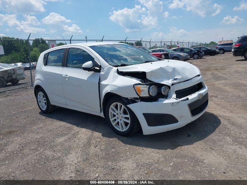 2013 Chevrolet Sonic Lt Auto VIN: 1G1JC6SB1D4217027 Lot: 40138404