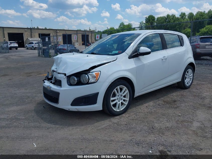 2013 Chevrolet Sonic Lt Auto VIN: 1G1JC6SB1D4217027 Lot: 40138404