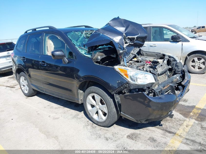 2016 Subaru Forester 2.5I Premium VIN: JF2SJADC1GH521838 Lot: 40138408