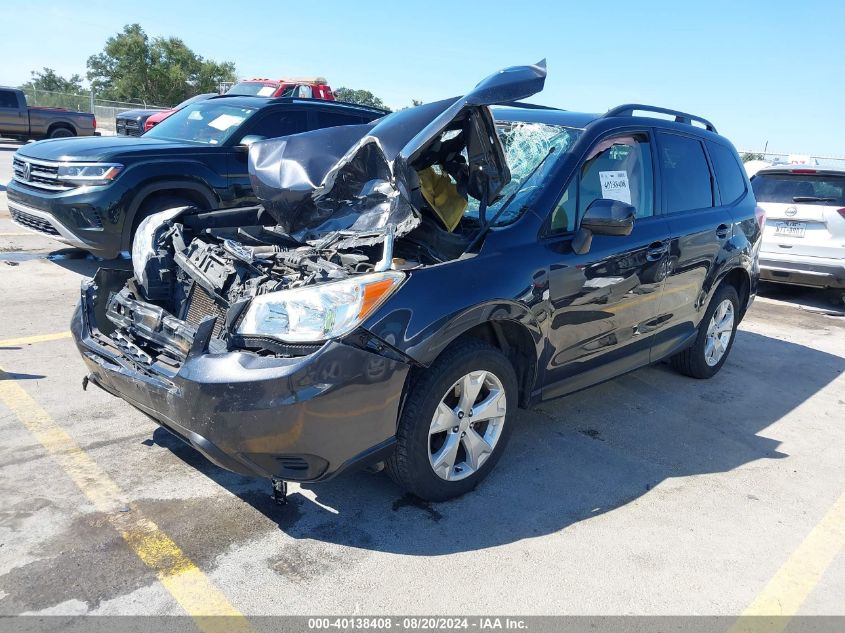 2016 Subaru Forester 2.5I Premium VIN: JF2SJADC1GH521838 Lot: 40138408