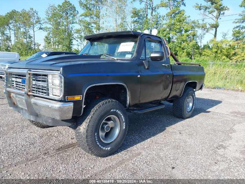 2GCEK14H0E1163846 1984 Chevrolet K10