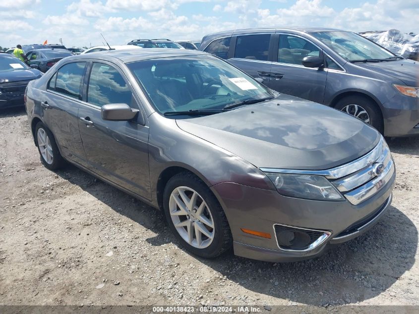 2012 Ford Fusion Sel VIN: 3FAHP0JA4CR228437 Lot: 40138423