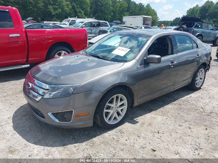 2012 Ford Fusion Sel VIN: 3FAHP0JA4CR228437 Lot: 40138423