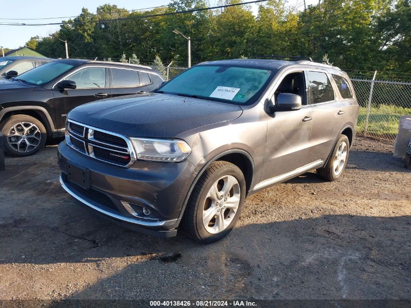 2014 Dodge Durango Limited VIN: 1C4RDJDG0EC477476 Lot: 40138426