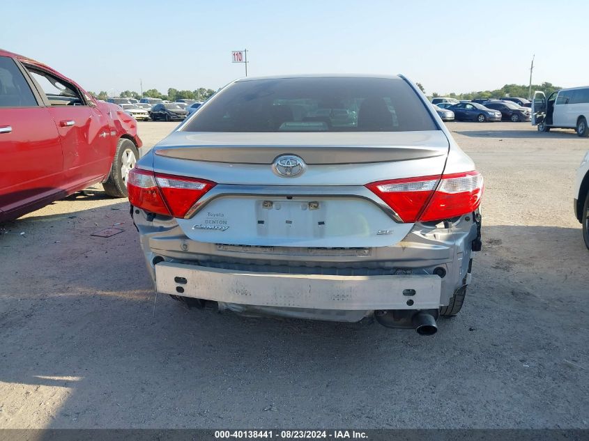 2016 Toyota Camry Se VIN: 4T1BF1FK9GU116687 Lot: 40138441