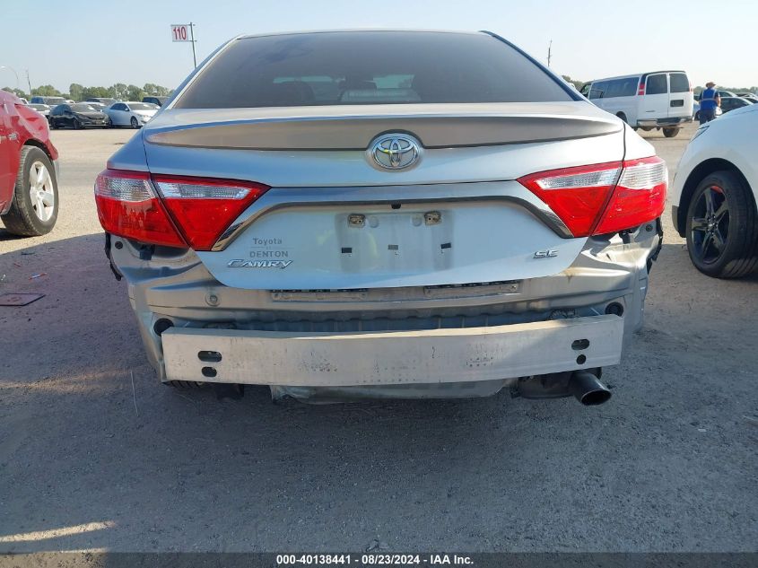 2016 Toyota Camry Se VIN: 4T1BF1FK9GU116687 Lot: 40138441