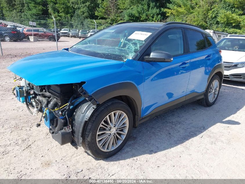 2021 Hyundai Kona Sel VIN: KM8K2CAA3MU621058 Lot: 40138450