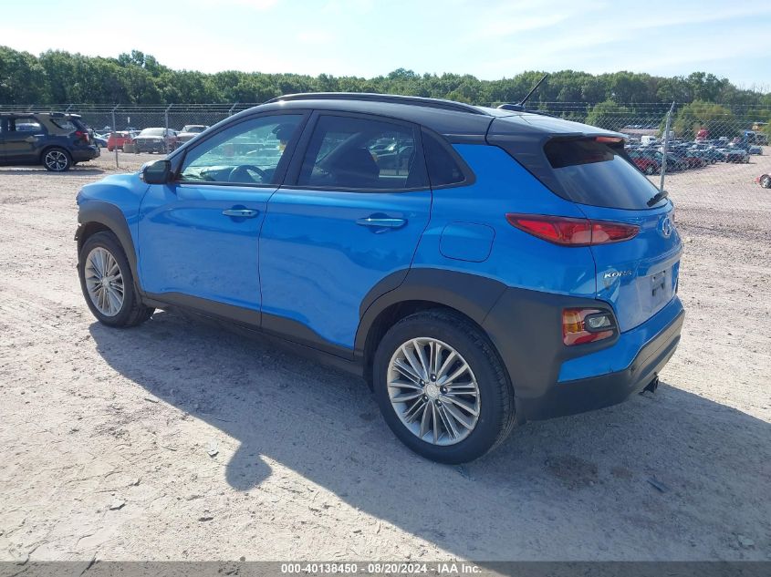 2021 Hyundai Kona Sel VIN: KM8K2CAA3MU621058 Lot: 40138450