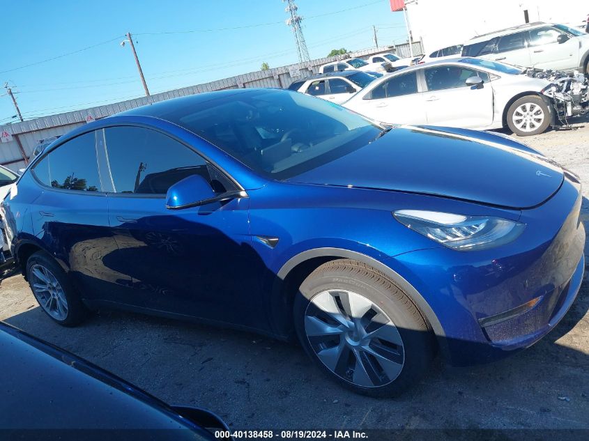 2023 Tesla Model Y Awd/Long Range Dual Motor All-Wheel Drive VIN: 7SAYGDEE3PA124219 Lot: 40138458