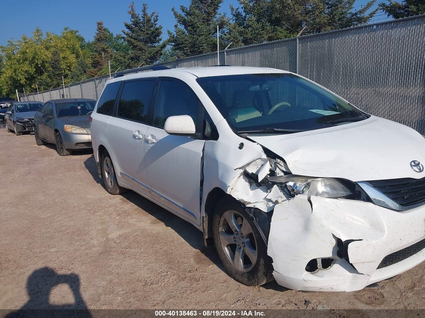 2011 Toyota Sienna Le V6 VIN: 5TDKK3DC4BS148922 Lot: 40138463