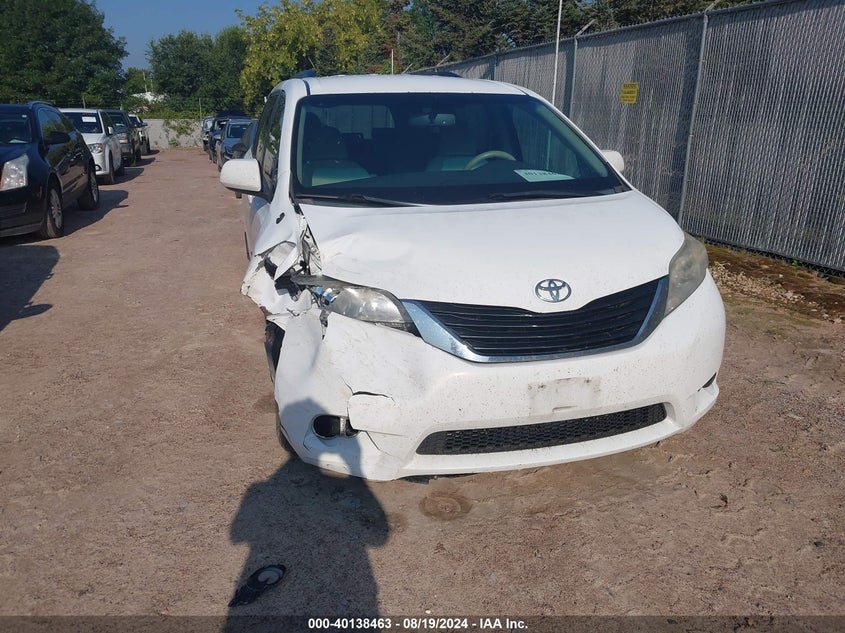 2011 Toyota Sienna Le V6 VIN: 5TDKK3DC4BS148922 Lot: 40138463