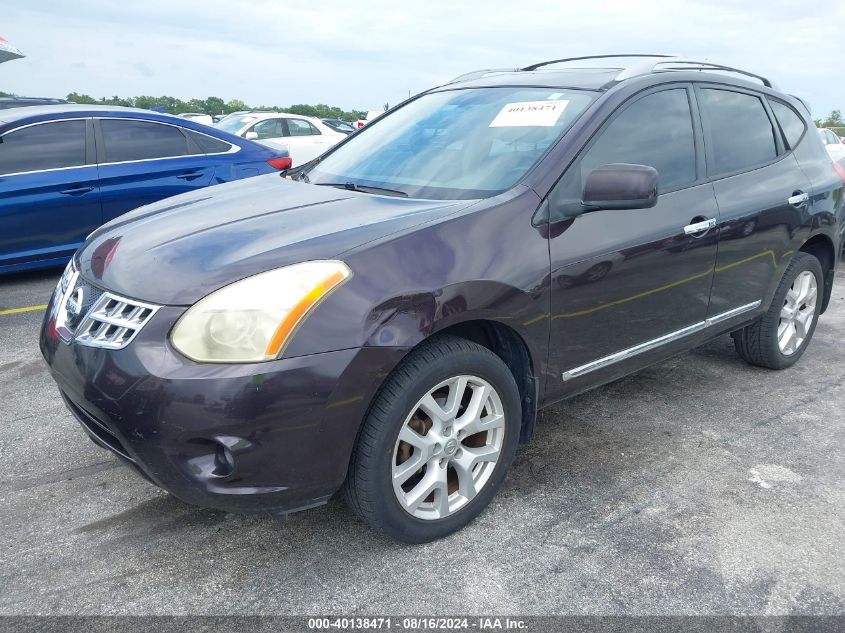 2011 Nissan Rogue Sv VIN: JN8AS5MT4BW161083 Lot: 40138471