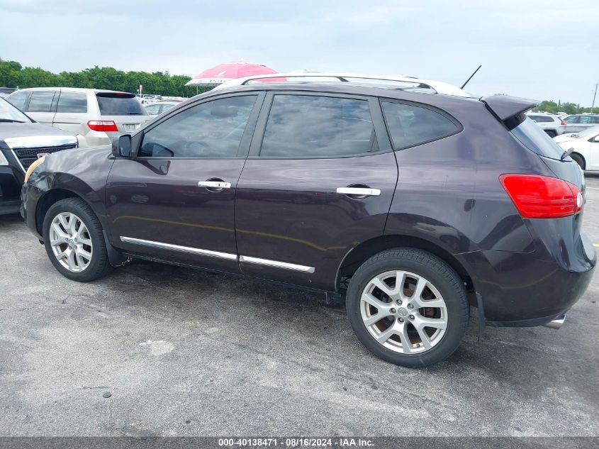2011 Nissan Rogue Sv VIN: JN8AS5MT4BW161083 Lot: 40138471
