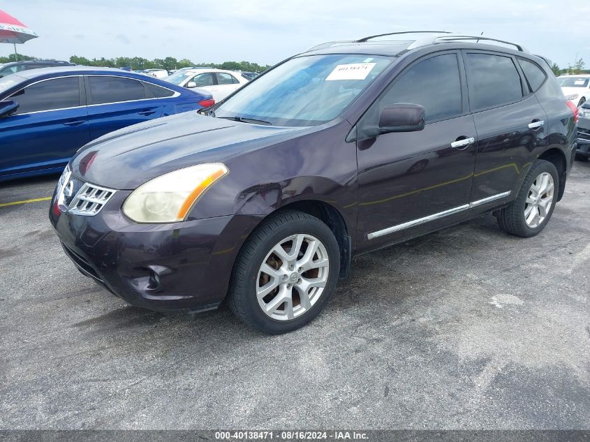 2011 Nissan Rogue Sv VIN: JN8AS5MT4BW161083 Lot: 40138471