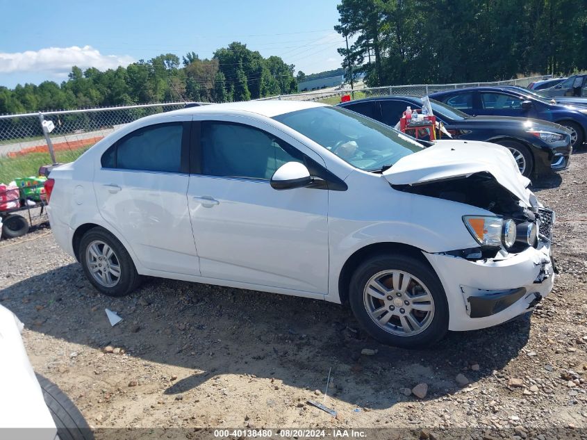 2015 Chevrolet Sonic Lt VIN: 1G1JC5SH2F4183715 Lot: 40138480