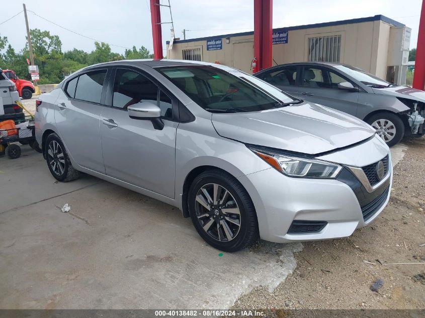 2021 Nissan Versa Sv Xtronic Cvt VIN: 3N1CN8EV0ML848814 Lot: 40138482