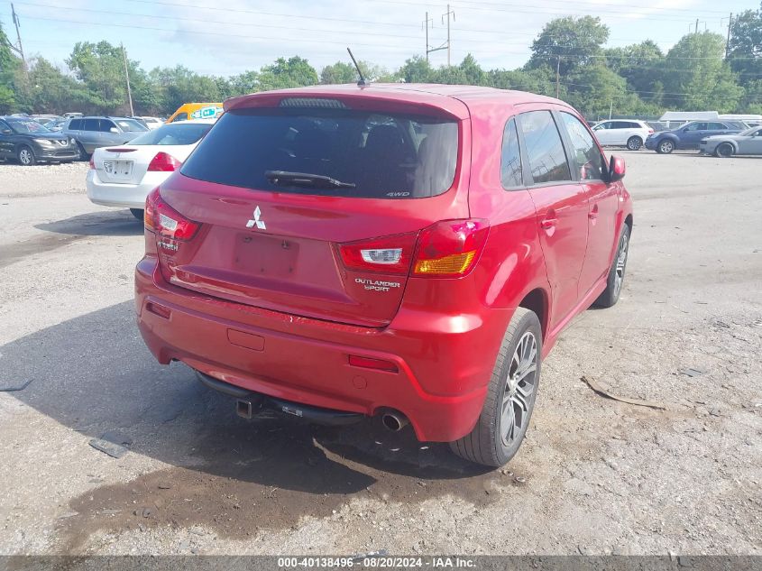 2012 Mitsubishi Outlander Sport Se VIN: JA4AR4AU7CZ007198 Lot: 40138496