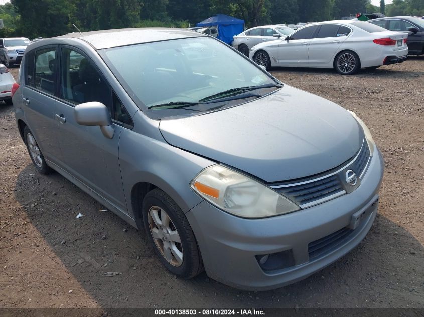 2007 Nissan Versa 1.8Sl VIN: 3N1BC13E07L443195 Lot: 40138503