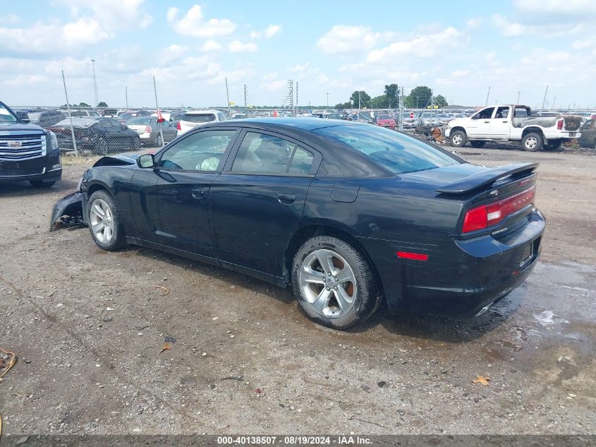 2013 Dodge Charger Se VIN: 2C3CDXBG1DH707277 Lot: 40138507