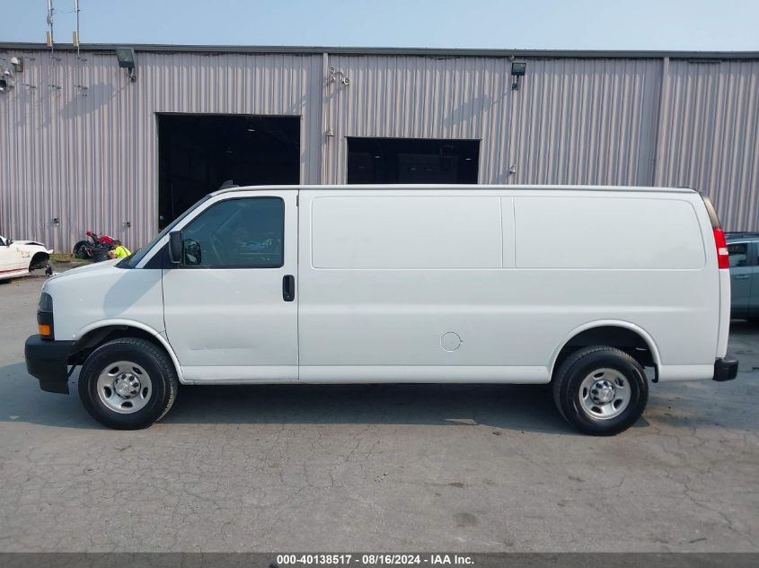 2021 Chevrolet Express Cargo Rwd 2500 Extended Wheelbase Wt VIN: 1GCWGBFP5M1256589 Lot: 40138517