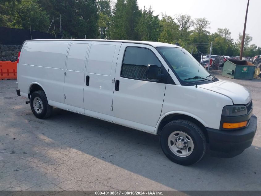 2021 Chevrolet Express Cargo Rwd 2500 Extended Wheelbase Wt VIN: 1GCWGBFP5M1256589 Lot: 40138517