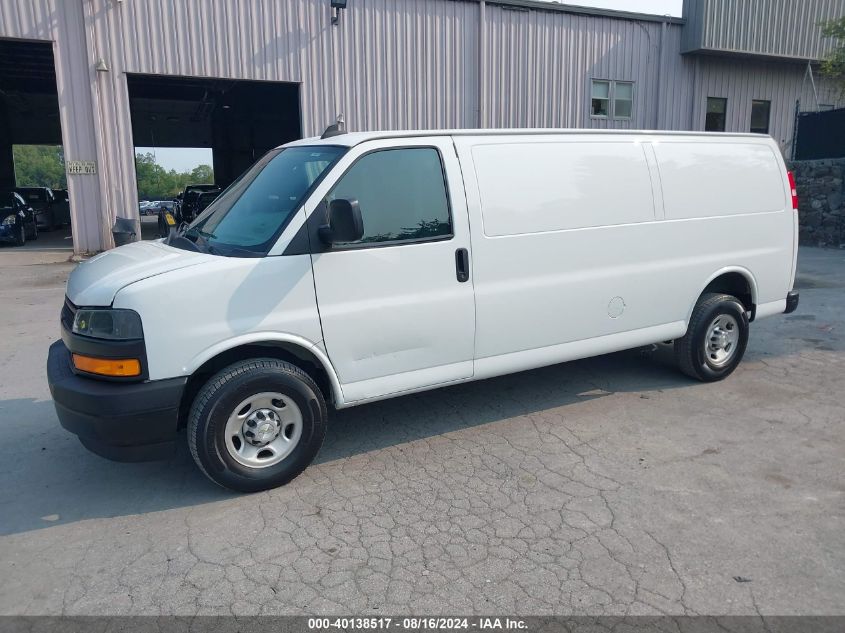 2021 Chevrolet Express Cargo Rwd 2500 Extended Wheelbase Wt VIN: 1GCWGBFP5M1256589 Lot: 40138517