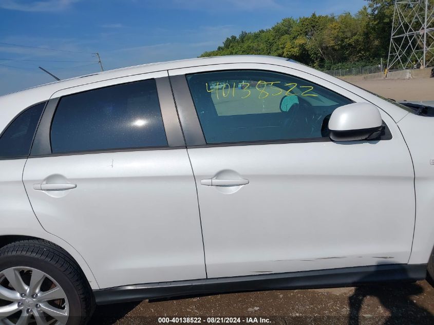 2015 Mitsubishi Outlander Sport Es VIN: 4A4AP3AW5FE041961 Lot: 40138522