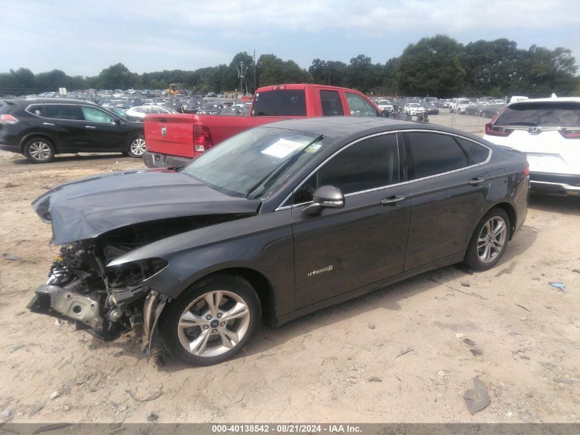 2015 Ford Fusion Titanium Hev VIN: 3FA6P0RU3FR166586 Lot: 40138542